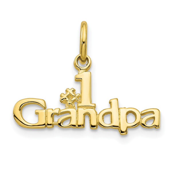 10K &num;1 GRANDPA Charm