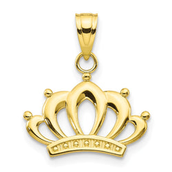 10k Crown Charm