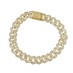 10KT-5.43CTW MBRACELET (8.25 Inch)