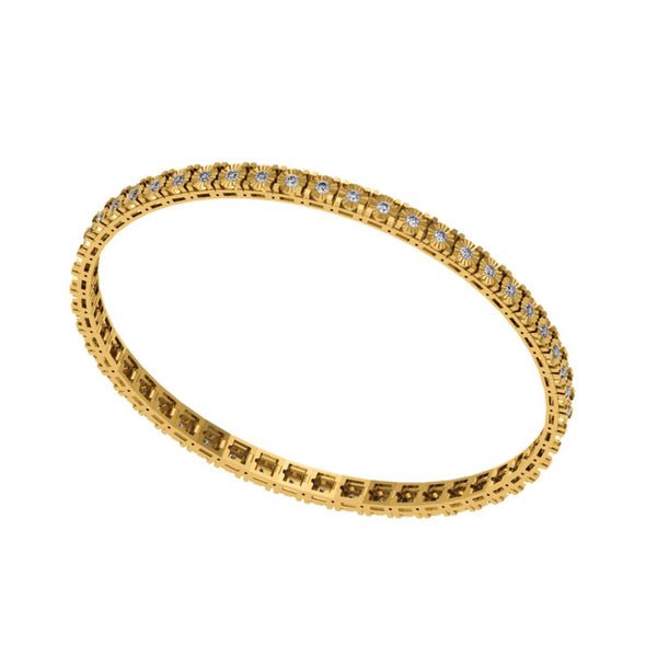 10KT-0.70CTW LBRACELET (7 INCH)