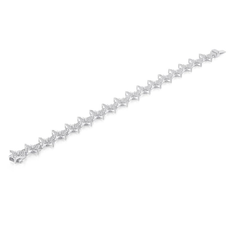 10KT-0.96CTW LBRACELET (7 INCH)