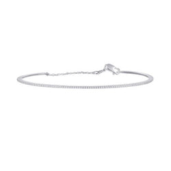 10KT-0.25CTW BANGLE