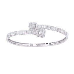 10KT-1.58CTW BANGLE