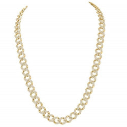 10KT-9.94CTW CHAIN (22 INCH)