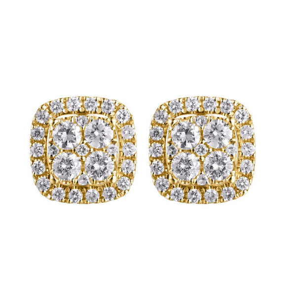 10KT-1.00CTW EARRINGS