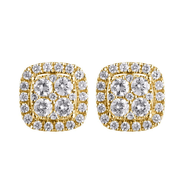 10KT-1.00CTW EARRINGS