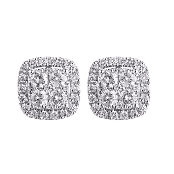 10KT-1.00CTW CARA EARRINGS