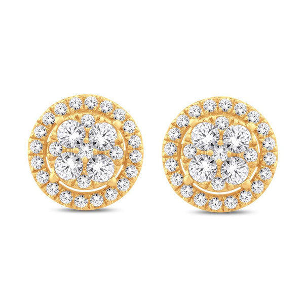 10KT-0.50CTW EARRINGS