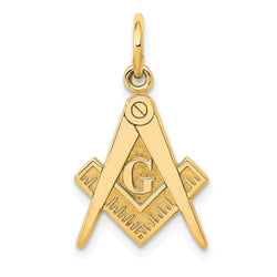 14k Masonic Charm