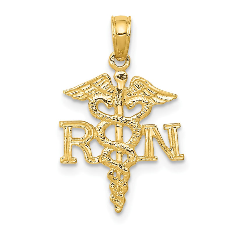 14k Polished R.N. Pendant