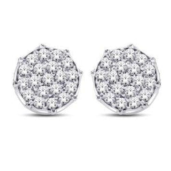 10KT-0.33CTW  EARRINGS