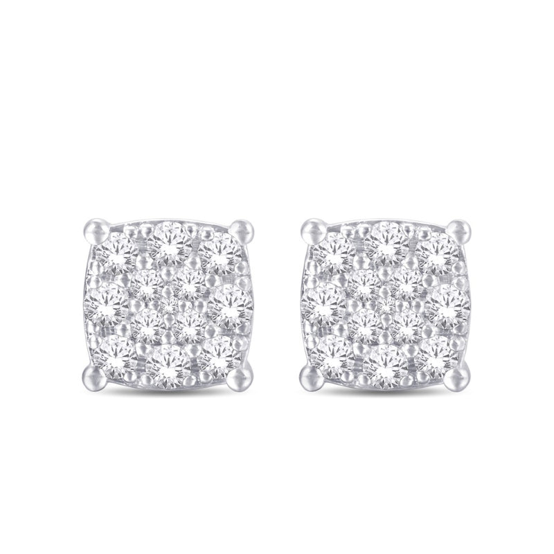 10KT-0.50CTW EARRINGS