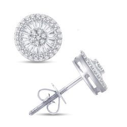 10KT-0.50CTW EARRING