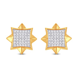 10KT-0.09CTW EARRINGS