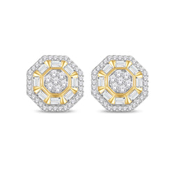 10KT-0.51CTW EARRING