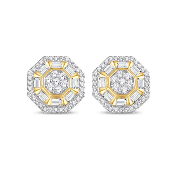 10KT-0.51CTW EARRING