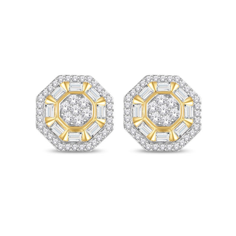 10KT-0.51CTW EARRING