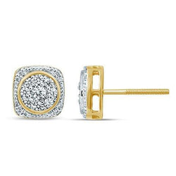 10KT-0.33CTW EARRINGS