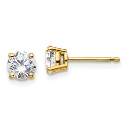 14K Lab Grown Diamond 1ctw GH VS2/SI1, 4 Prong Earrings