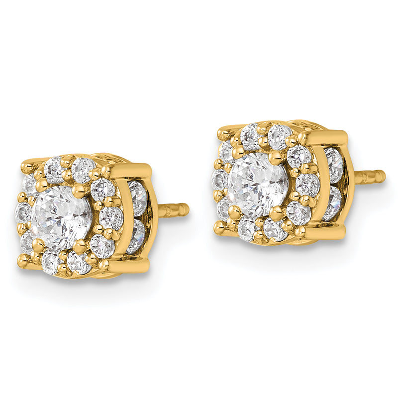 14K Lab Grown Diamond GH VS2/SI1 Fashion Earrings