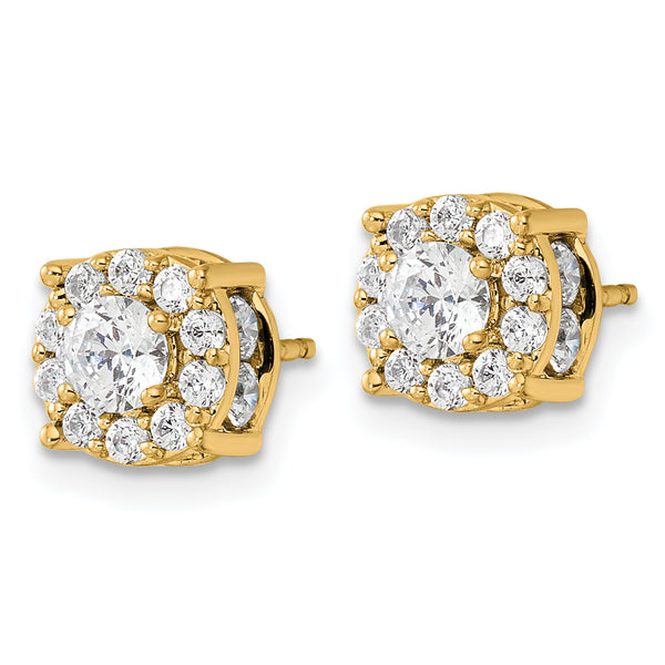 14K Lab Grown Diamond GH VS2/SI1 Fashion Earrings