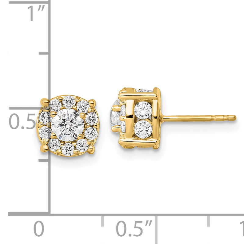 14K Lab Grown Diamond GH VS2/SI1 Fashion Earrings