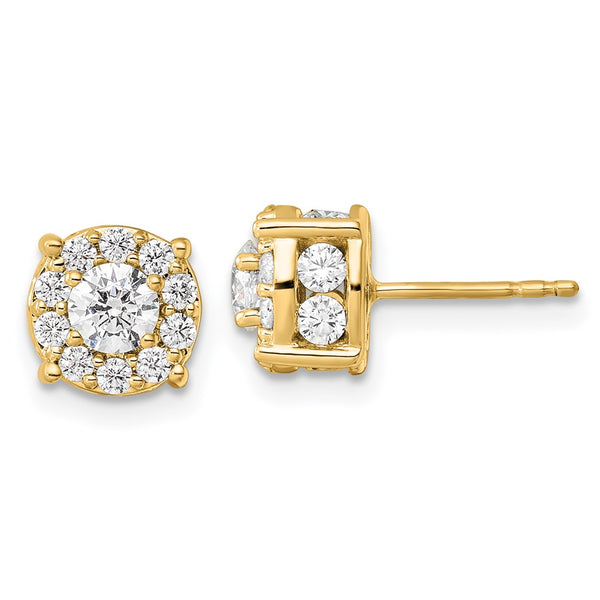 14K Lab Grown Diamond GH VS2/SI1 Fashion Earrings