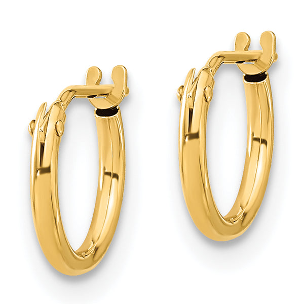 14k Madi K Hoop Earrings