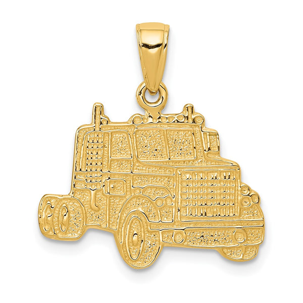 14k Truck Cab Pendant