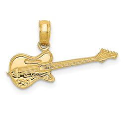 14k Electric Guitar Pendant