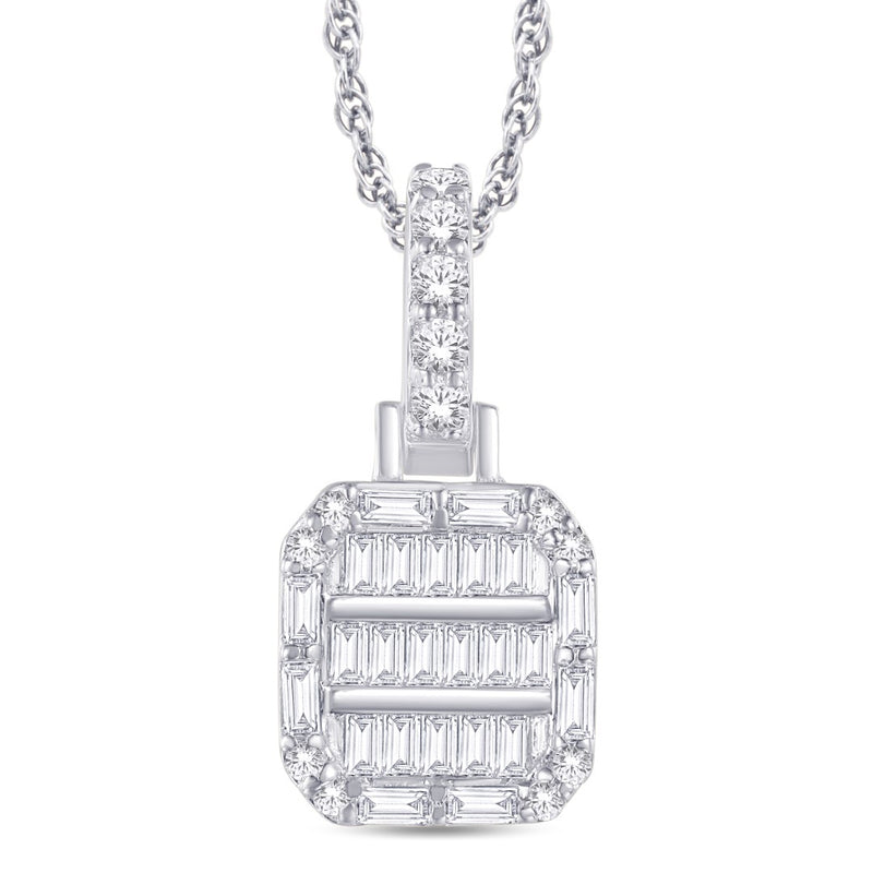 10KT-0.33CTW PENDANT