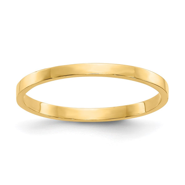 14K High Polished Band Childs Ring