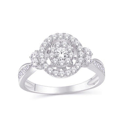 14KT-0.74CTW LADIESRING