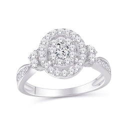 14KT-0.73CTW LADIESRING