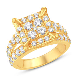 10KT-1.85CTW LADIESRING