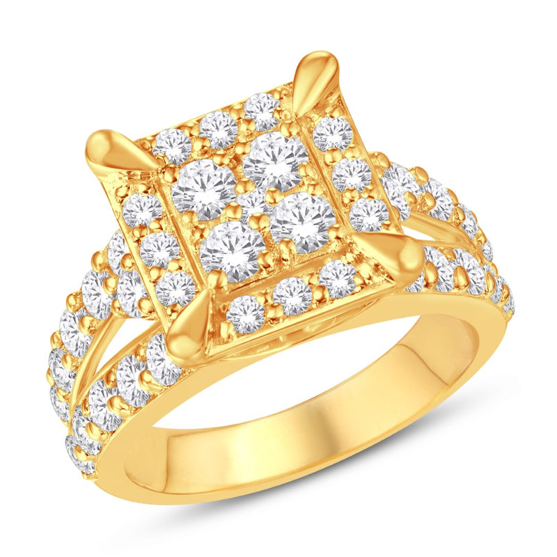 10KT-1.85CTW LADIESRING