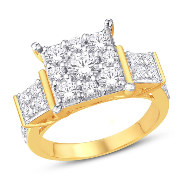 10KT-1.89CTW LADIESRING