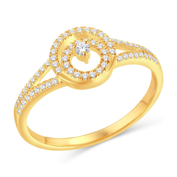 10KT-0.20CTW LADIESRING