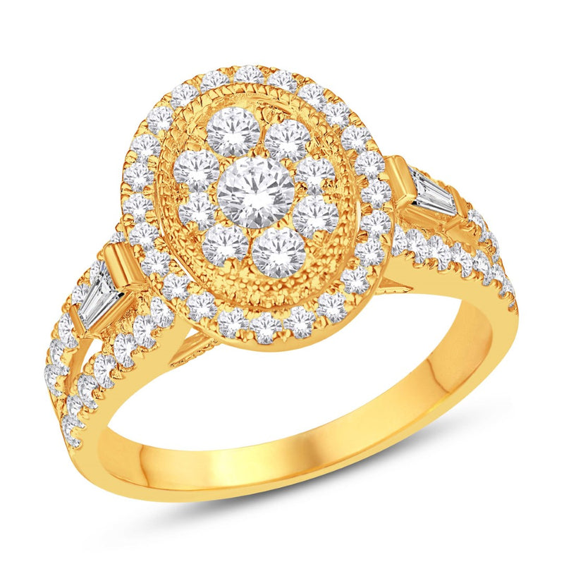 10KT-1.00CTW LADIESRING