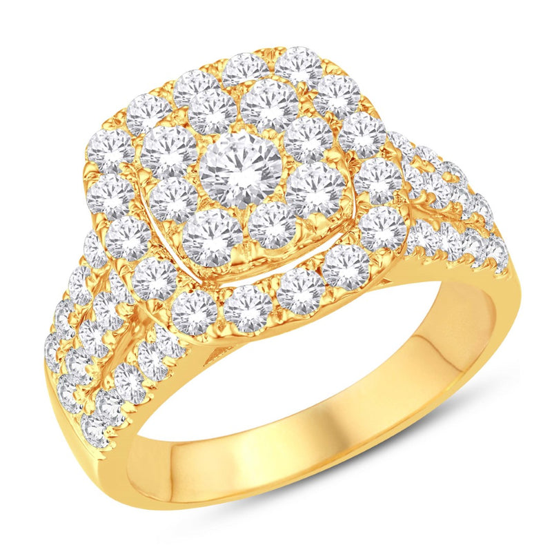 10KT-1.93CTW LADIESRING