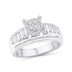 10KT-1.00CTW LADIES RING-E