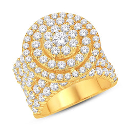 14KT-5.21CTW(0.213CTR) CERTIFIED BRIDAL-B