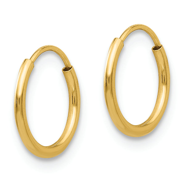 14k Madi K Endless Hoop Earrings