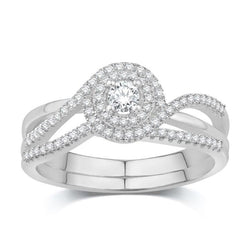 14KT-0.33CTW (CTR:0.10CT) CERTIFIED UNO BRIDAL