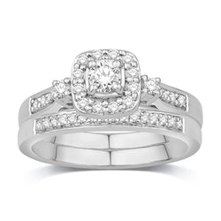 14KT-0.33CTW(CTR0.1) UNO BRIDAL