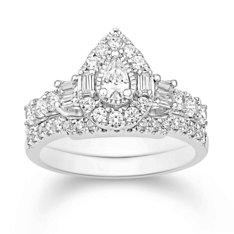 14KT-0.98CTW (CTR:0.20) UNO BRIDAL