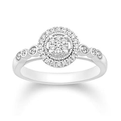 14KT-0.21CTW LADIESRING