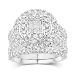 14KT-2.96CTW(CTR0.48) BRIDAL