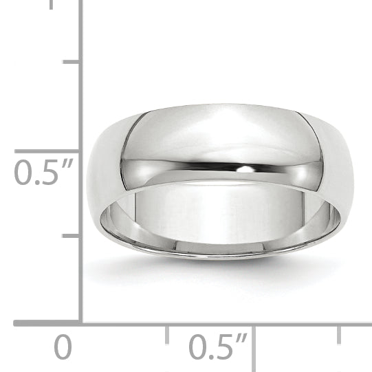 10KW 6mm LTW Half Round Band Size 9